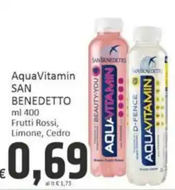 Paghi Poco AquaVitamin SAN BENEDETTO offerta