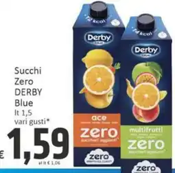 Paghi Poco Succhi Zero DERBY Blue offerta