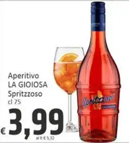 Paghi Poco Aperitivo La Gioiosa Spritzzoso offerta