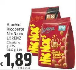 Paghi Poco Arachidi Ricoperte Nic Nac's LORENZ Classiche offerta