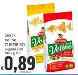 Paghi Poco Snack Veline Curtiriso offerta