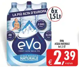 Deco Iperstore Eva acqua naturale offerta