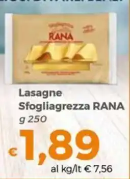 Tocal Lasagne Sfogliagrezza RANA offerta