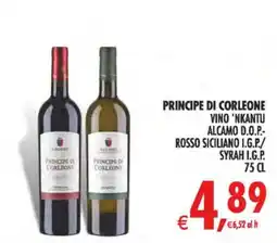 Deco Iperstore Principe di Corleone Vino 'Nkantu offerta