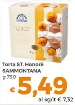 Tocal Torta ST. Honorè Sammontana offerta