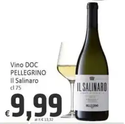 Paghi Poco Vino DOC Pellegrino Il Salinaro offerta