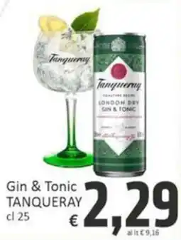 Paghi Poco Gin & Tonic Tanqueray offerta