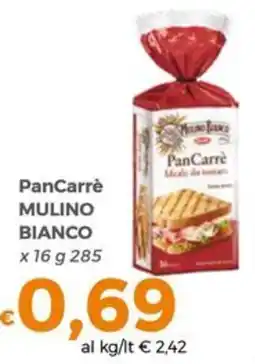 Tocal PanCarrè Mulino Bianco offerta