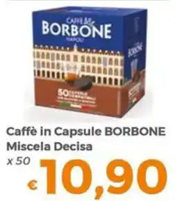 Tocal Caffè in Capsule Borbone Miscela Decisa offerta