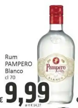 Paghi Poco Rum Pampero Blanco offerta