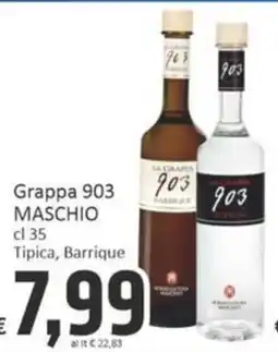 Paghi Poco Grappa 903 Maschio offerta