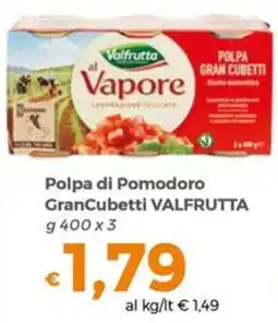 Tocal Polpa di Pomodoro GranCubetti Valfrutta offerta