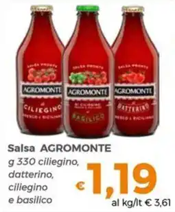 Tocal Salsa AGROMONTE offerta
