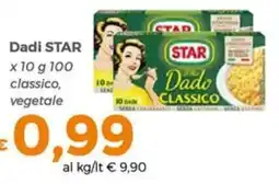 Tocal Dadi STAR classico, vegetale offerta