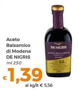 Tocal Aceto Balsamico di Modena De Nigris offerta