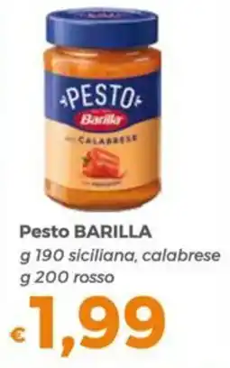 Tocal Pesto BARILLA offerta