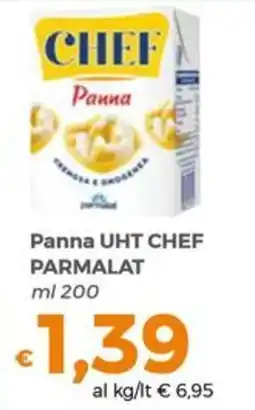 Tocal Panna UHT CHEF Parmalat offerta