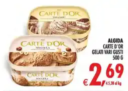 Deco Iperstore Algida Carte d'Or gelati vari gusti offerta