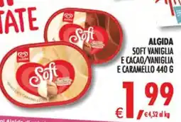 Deco Iperstore Algida soft vaniglia e cacao/vaniglia e caramello offerta