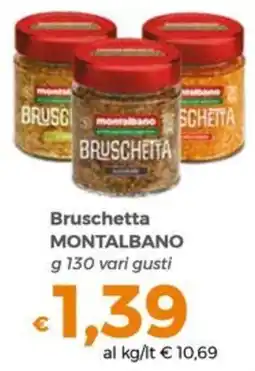 Tocal Bruschetta Montalbano offerta
