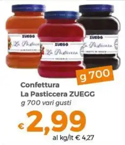 Tocal Confettura La Pasticcera ZUEGG offerta