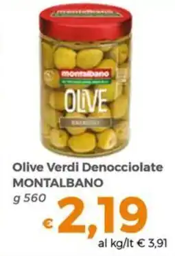 Tocal Olive Verdi Denocciolate Montalbano offerta