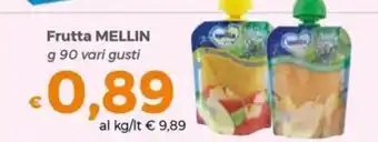 Tocal Frutta MELLIN offerta