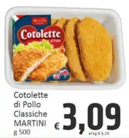 Paghi Poco Cotolette di Pollo Classiche MARTINI offerta
