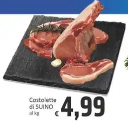 Paghi Poco Costolette di SUINO offerta
