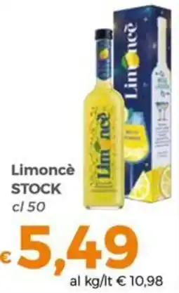 Tocal Limoncè STOCK offerta