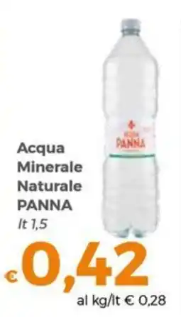 Tocal Acqua Minerale Naturale Panna offerta