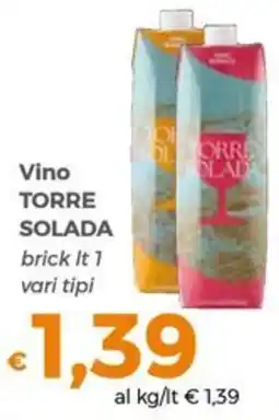 Tocal Vino TORRE SOLADA offerta