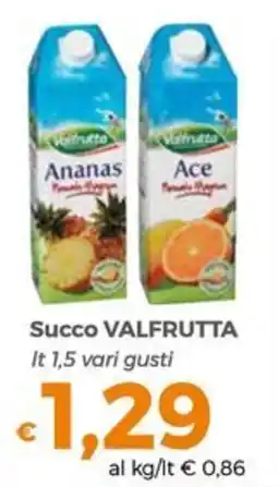 Tocal Succo VALFRUTTA offerta