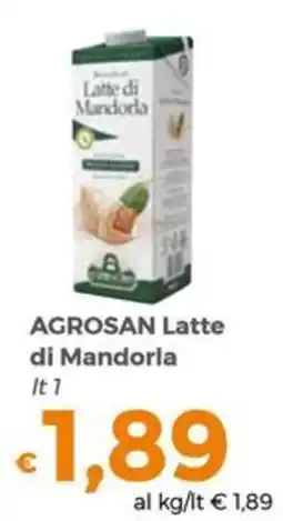 Tocal AGROSAN Latte di Mandorla offerta