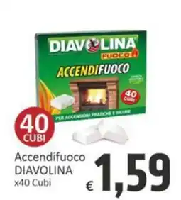 Paghi Poco Accendifuoco Diavolina offerta