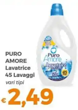 Tocal Puro Amore Lavatrice offerta