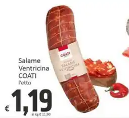 Paghi Poco Coati Salame Ventricina offerta