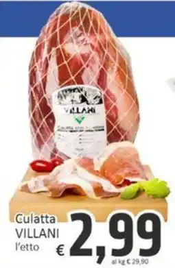 Paghi Poco Culatta Villani offerta