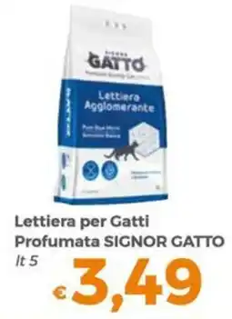 Tocal Lettiera per Gatti Profumata SIGNOR GATTO offerta