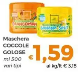 Tocal Maschera coccole golose offerta