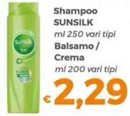 Tocal Shampoo SUNSILK offerta