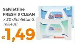 Tocal Salviettine Fresh & Clean offerta