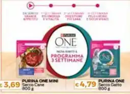 Tocal Purina One Mini Secco Cane offerta