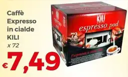 Tocal Caffè Espresso in cialde KILI offerta