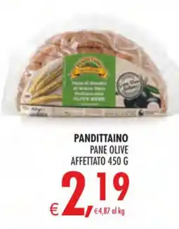 Deco Iperstore Pandittaino pane olive affettato offerta