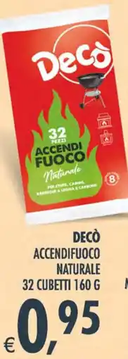 Deco Iperstore Decò accendifuoco naturale offerta