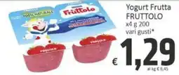 Paghi Poco Yogurt Frutta Fruttolo offerta