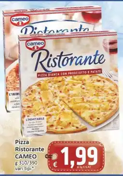 Paghi Poco Pizza Ristorante Cameo offerta