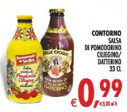 Deco Iperstore Contorno Salsa pronta di Pomodorino Ciliegino/Datterino offerta