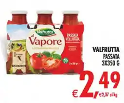 Deco Iperstore Valfrutta passata vellutata offerta